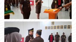 Kajari Kotamobagu Lantik Dua Pejabat, Tekankan Profesionalisme dan Integritas