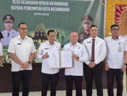 Pemkot dan Kejari Kotamobagu Teken MoU