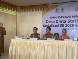 Wawali Kota Kotamobagu Hadiri Pencanangan Desa Cinta Statistik