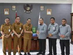 Wali Kota Kotamobagu Terima Kunjungan Kepala Kemenkum Sulut