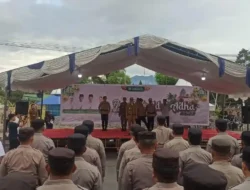 Wawali Kotamobagu Rendy Mangkat Pimpin Apel Pam Malam Takbiran dan Salat Idul Adha