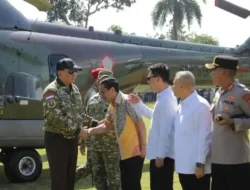 Pemkot Kotamobagu Sambut Kunker Menhan RI di Kotamobagu Sulut