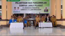 Pemkab Bolmong Gelar Pelantikan dan Mutasi Pejabat Fungsional, Fokus Tingkatkan Pelayanan Kesehatan