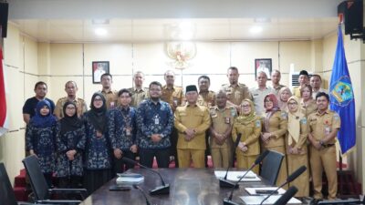 Wabup Deddy Pimpin Rapat Exit Meeting Bersama BPK RI Sulut