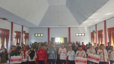 Pemkab Bolsel Bersama Pegadaian dan BSG Gelar Edukasi Warga Hindari Pinjaman Ilegal dan Judi Online