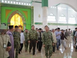 Menhan Sjafrie Sjamsoeddin Tiba di Kotamobagu, Disambut Forkopimda dan Masyarakat