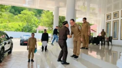 Pemkab Bolmong Audiensi dan Klinik Hukum Bersama Kejari Kotamobagu