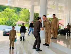 Pemkab Bolmong Audiensi dan Klinik Hukum Bersama Kejari Kotamobagu