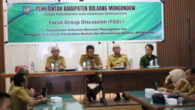 Pemkab Bolmong Matangkan RP2KPKPK 2026, Perkuat Strategi Penanganan Kawasan Kumuh