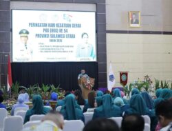 Ketua TP-PKK Kotamobagu Hadiri Peringatan HKG PKK ke-54 Tingkat Provinsi Sulawesi Utara