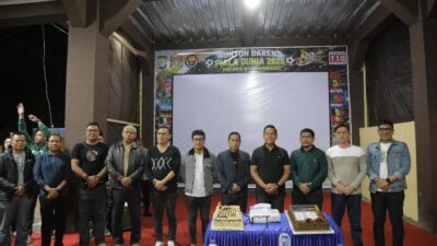 Wali Kota dan Wakil Wali Kota Kotamobagu Beri Kejutan Ulang Tahun untuk Kapolres