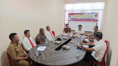 Polres dan PPNS Pemkot Kotamobagu Perkuat Sinergi Penegakan Hukum Lewat Rakor Penyidikan