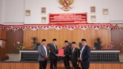 DPRD Bolsel Resmi Sahkan Ranperda Pertanggungjawaban APBD 2025