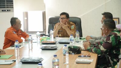 Wabup Dony Lumenta Pimpin Rakor Lintas Sektor, Pemkab Bolmong Resmi Tetapkan Status Siaga Darurat Bencana