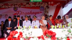 HUT ke-81 RI di Mopuya, Bupati Yusra Alhabsyi Kobarkan Semangat Persatuan dan Nasionalisme Bolmong
