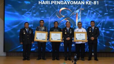Raih Dua Penghargaan dari Kementerian Hukum RI, Bolsel Dapat Predikat Istimewa