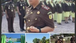 Jelang Hari Lahir Kejaksaan ke-81, Kejari Kotamobagu Ziarah ke TMP Mongkonai