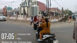 Antisipasi Dampak Karhutla, 18 Puskesmas di Bolmong Serentak Bagikan Masker