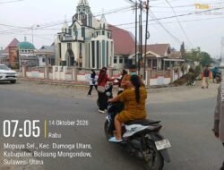 Antisipasi Dampak Karhutla, 18 Puskesmas di Bolmong Serentak Bagikan Masker